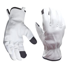 Touch Screen Goat Skin Driver Gloves