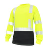 green | Hi-Vis Long Sleeve Shirt | UPF40+, Class 3, ANSI 107-2020