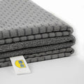 1 pack | close-up of folded towel texture detail | 2-in-1 Multipurpose Microfiber Towel | L40180