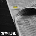 1 pack | close-up of sewn edge detail | 2-in-1 Multipurpose Microfiber Towel | L40180