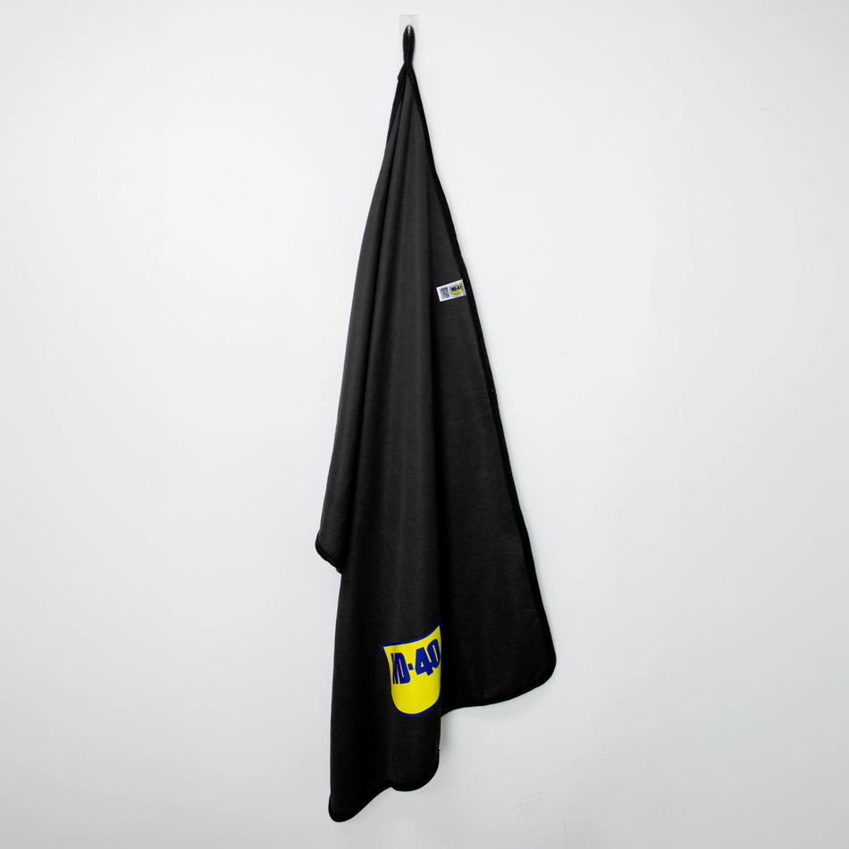 1 pack | draped towel with hanging loop detail | 600 GSM Twist Loop Car Drying Microfiber Towel 25x36 in — WD-40, Scratch-Free & Lint-Free | L40400