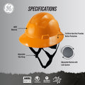 orange | GH329 dielectric full brim hard hat