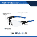 GE205CAF | Safety Glasses | Frameless, ANSI Z87.1, UV Protection