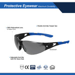 GE205SAF | Safety Glasses | Frameless, ANSI Z87.1, UV Protection