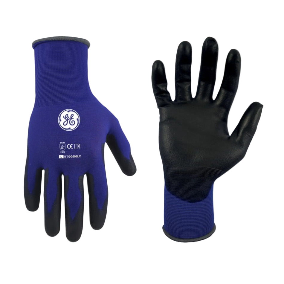 L | PU Dipped Gloves | 18 Gauge, Touch Screen