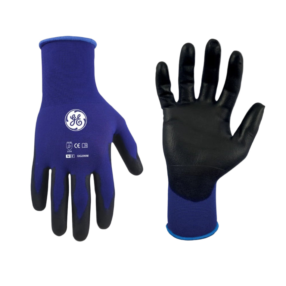 M | PU Dipped Gloves | 18 Gauge, Touch Screen