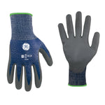 S | PU Dipped Gloves | ANSI Cut Level 4, Hand Protection