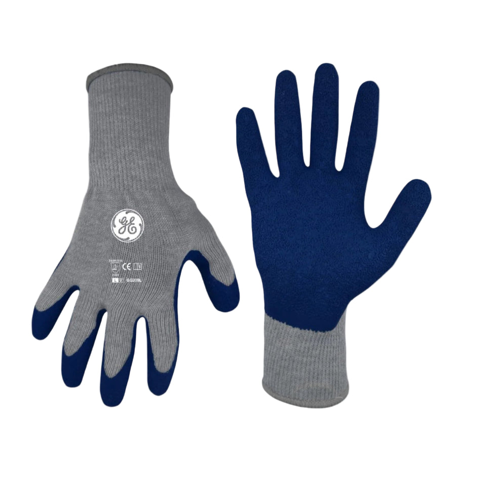 L | Crinkle Rubber Dipped Gloves | 10 Gauge, EN388 & CE