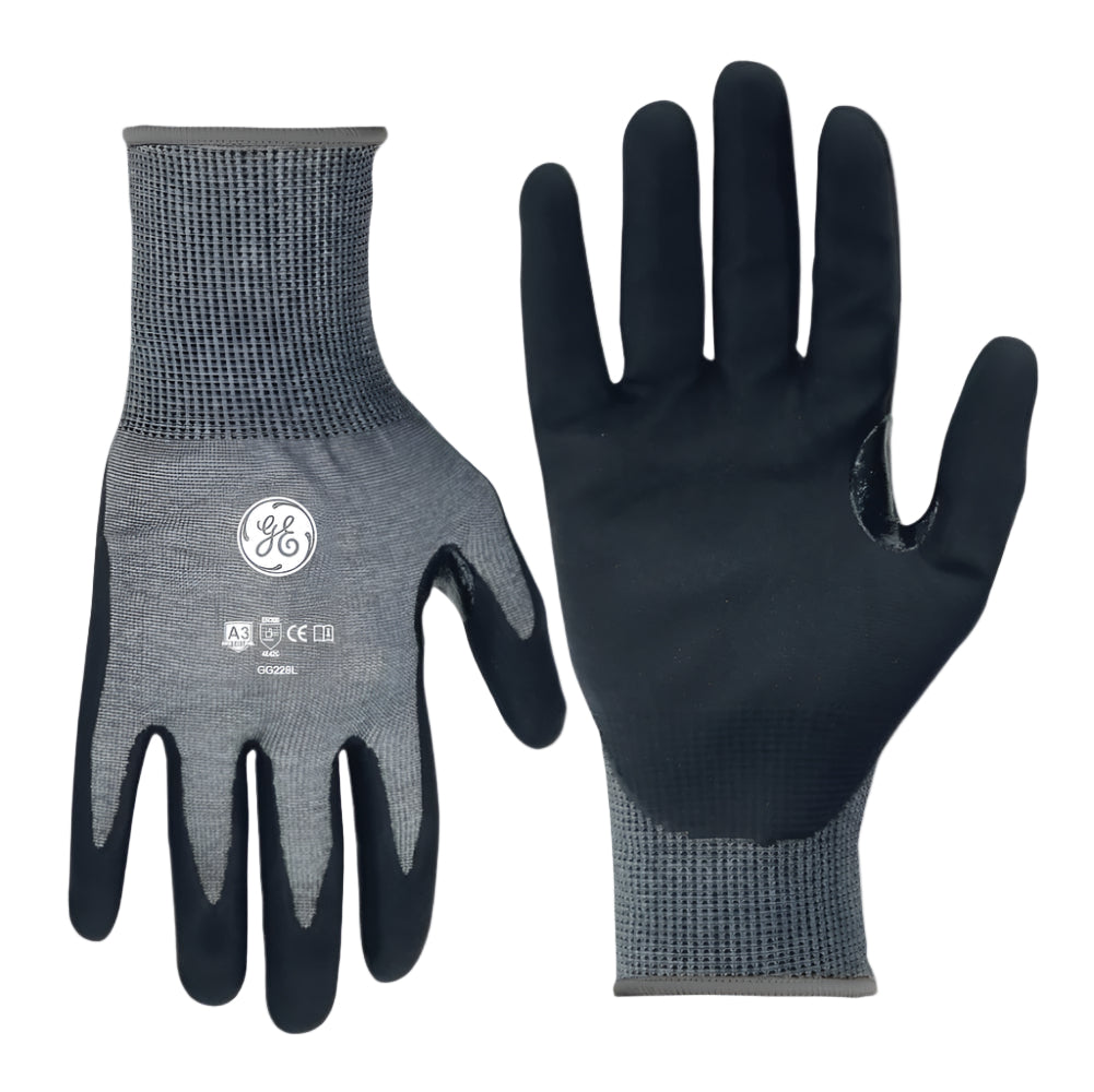 GE Micro Foam Nitrile Dipped Gloves GG228 – Caco America LLC