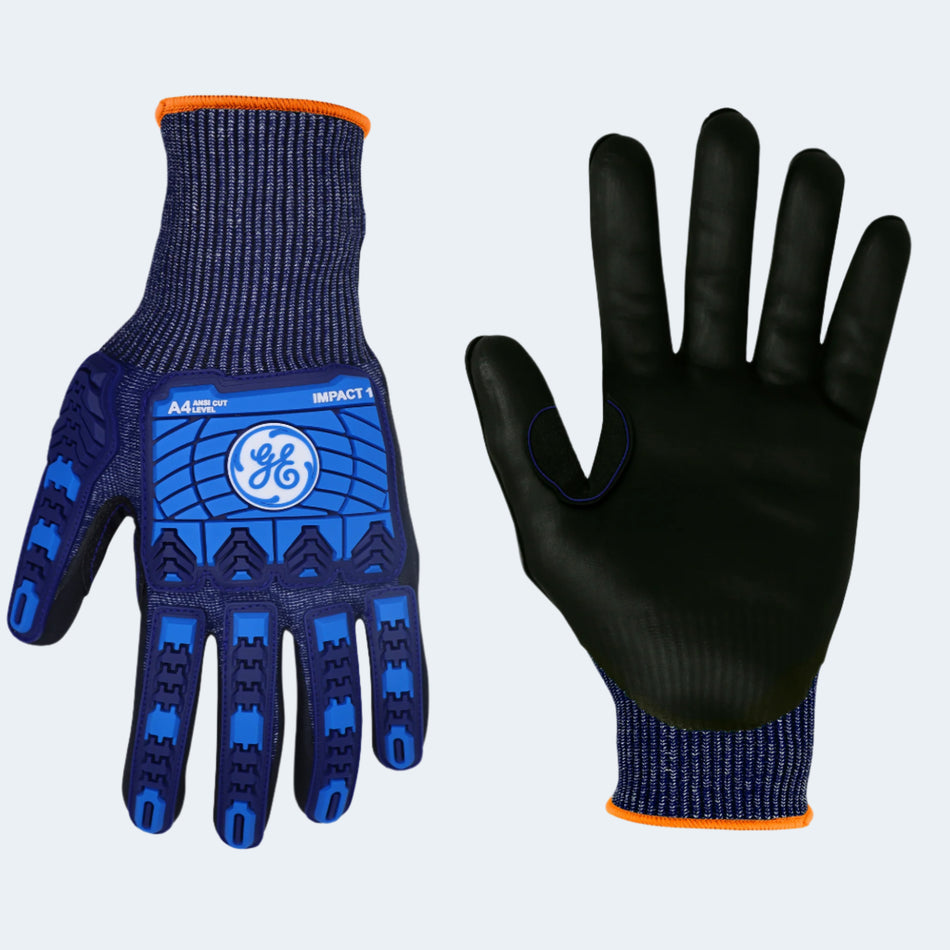 XL | Impact Gloves | Micro Foam Nitrile, ANSI Cut Level 4