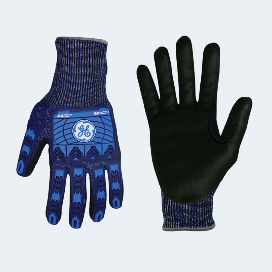 L | Impact Gloves | Micro Foam Nitrile, ANSI Cut Level 4