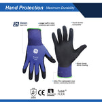 Sandy Nitrile Dipped Gloves | Touch Screen Compatible
