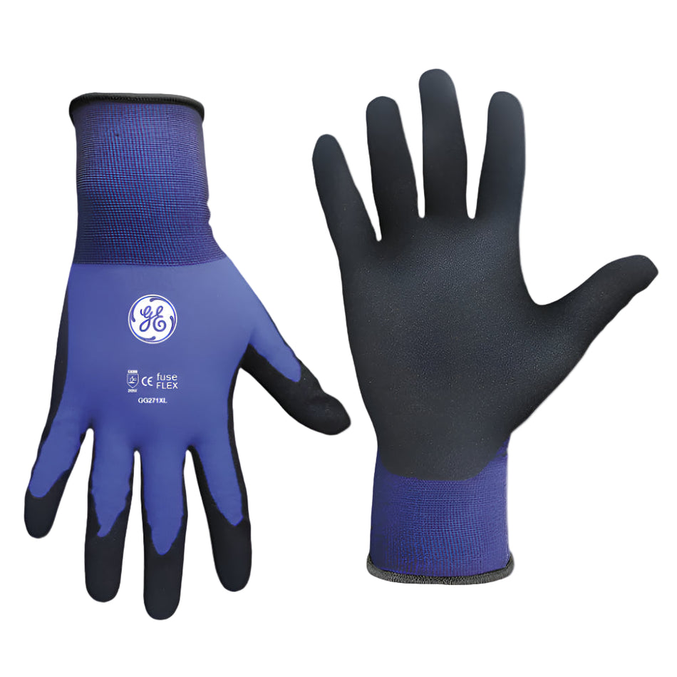 Sandy Nitrile Dipped Gloves | Touch Screen Compatible