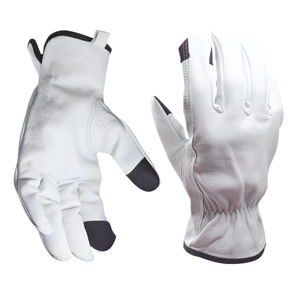 Goat Skin Leather Driver Gloves | Touch Screen Compatible | GG302