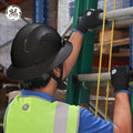 Carbon Black | Full Brim Vented Hard Hat with 4-Point Ratchet Suspension – Type 1 Class C | GH328CB