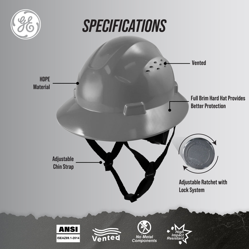 Full Brim Hard Hat