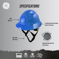 blue | GH329 dielectric full brim hard hat
