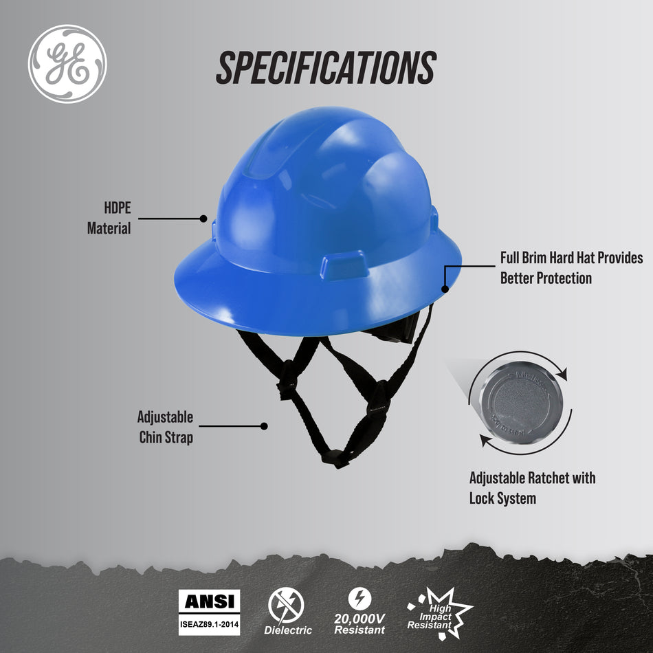 Full Brim Hard Hat