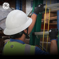 Carbon White | GH329 dielectric full brim hard hat