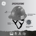 gray | GH329 dielectric full brim hard hat