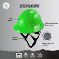 green | GH329 dielectric full brim hard hat