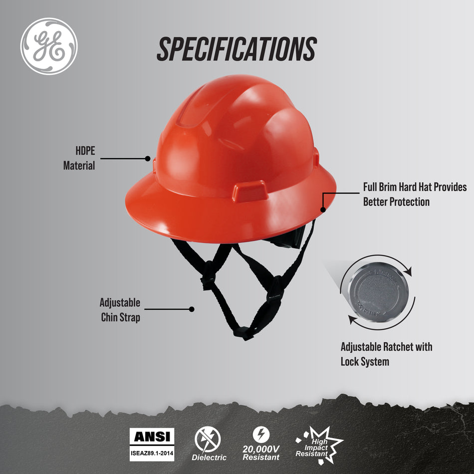 Full Brim Hard Hat