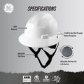 White | GH329 dielectric full brim hard hat