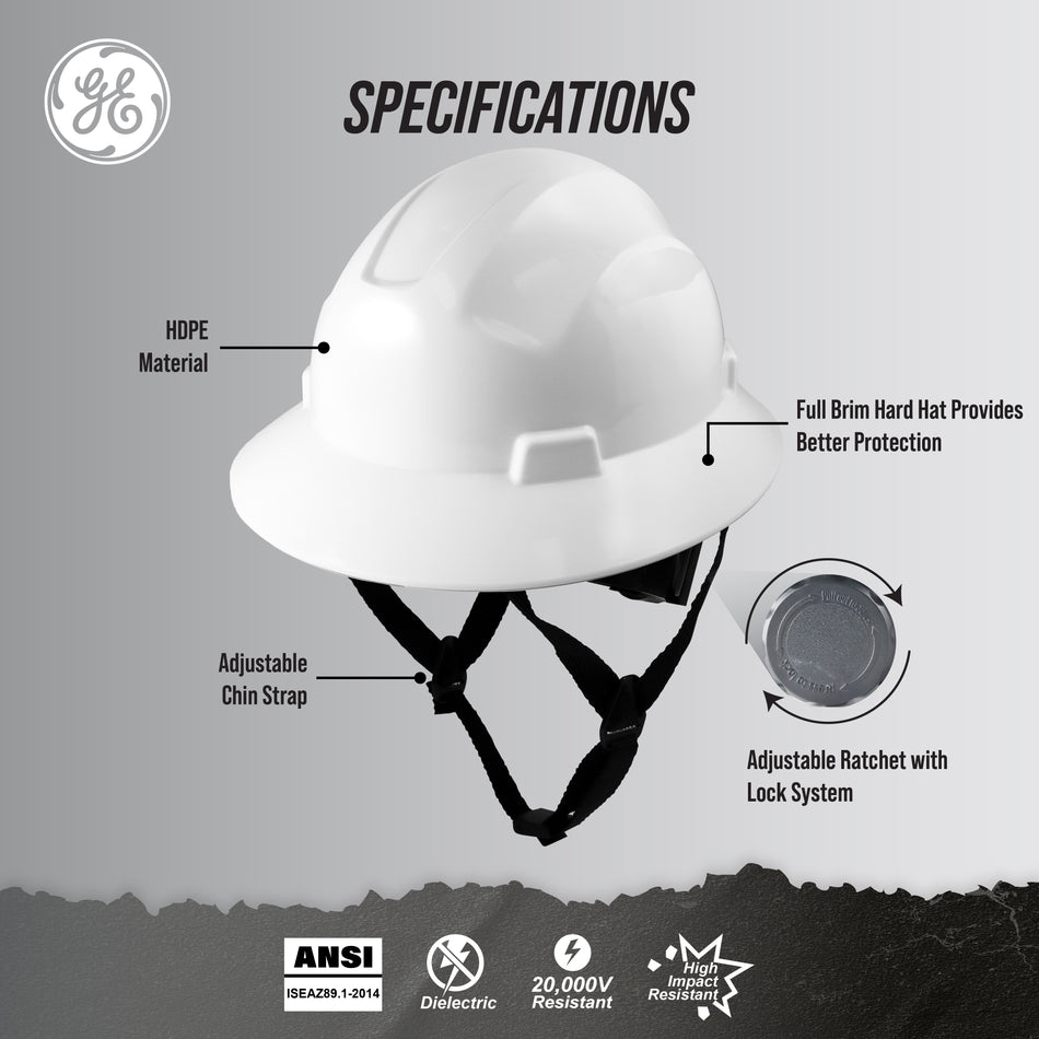 Full Brim Hard Hat