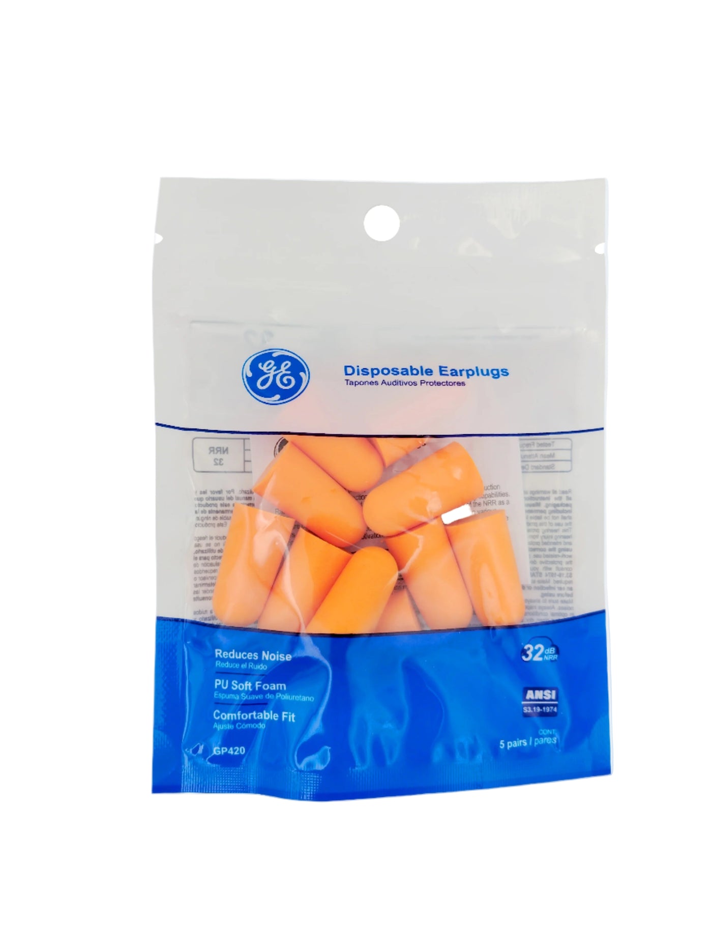 Bullet Shaped Earplugs | 32 dB NRR Hearing Protection