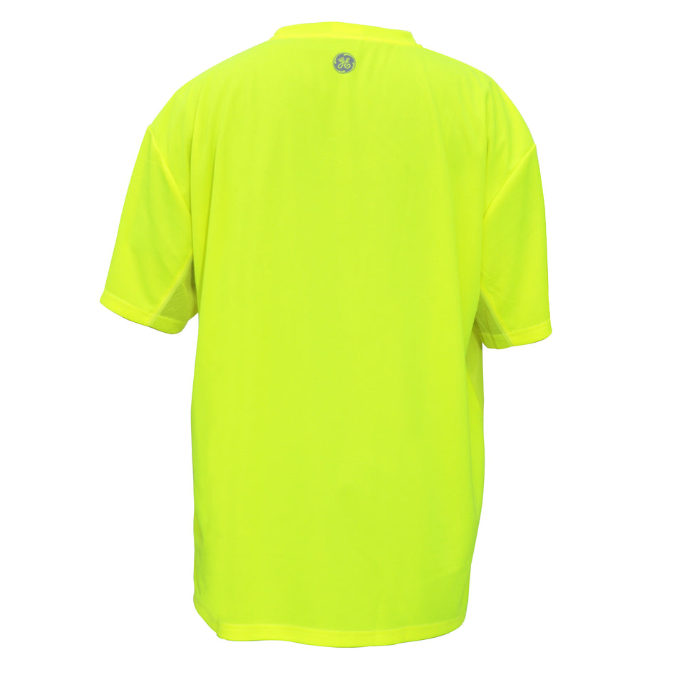green| Hi-Vis Short Sleeve Shirt | Moisture Wicking, UPF 40+