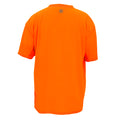 orange| Hi-Vis Short Sleeve Shirt | Moisture Wicking, UPF 40+