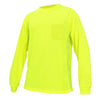 green | Hi-Vis Long Sleeve Shirt | UPF 40+ & Moisture Wicking