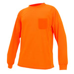 orange | Hi-Vis Long Sleeve Shirt | UPF 40+ & Moisture Wicking