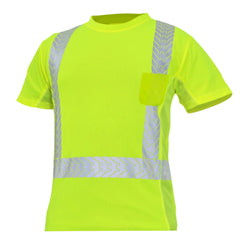 Hi-Vis Short Sleeve Safety Shirt — GE PPE GS112, High Visibility