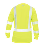 green | Hi-Vis Long Sleeve Shirt | Class 3 ANSI 107-2020