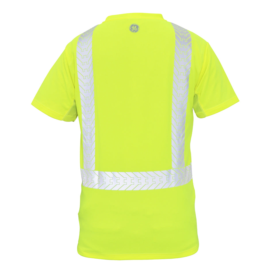 green | Hi-Vis Short Sleeve Shirt | ANSI Class 2 UPF 40+