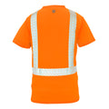 orange | Hi-Vis Short Sleeve Shirt | ANSI Class 2 UPF 40+