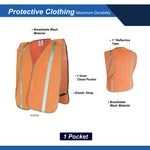 all-show | High-Visibility Safety Vest | ANSI 107-2020 Compliant