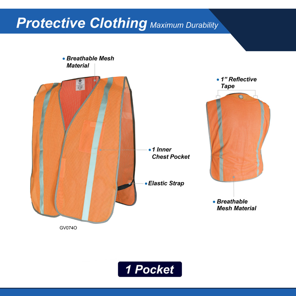 all-show | High-Visibility Safety Vest | ANSI 107-2020 Compliant