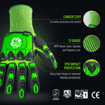 Sandy Nitrile TPR Impact Gloves