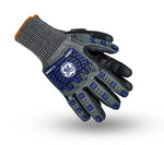 2xl, 1 Pack | ANSI Cut Level 5 | TPR Impact Foam Nitrile Work Gloves — GE PPE GG244, Impact Resistant | GG2442XLC