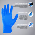 s, 100 PCS | Touch Screen Compatible | GE PPE 4 Mil Nitrile Gloves Touch Screen Compatible GG600 | GG600S