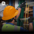 orange | Full Brim Vented Hard Hat with 4-Point Ratchet Suspension – Type 1 Class C | GH328O