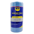 light blue, 50 Pack | front view of rolled packaging | Extra Absorbent Multipurpose Microfiber Towel | L40111
