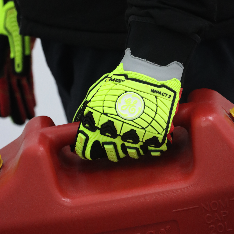 Oil & Gas Impact Resistant Gloves | ANSI A4 Cut & Impact Protection | GG422