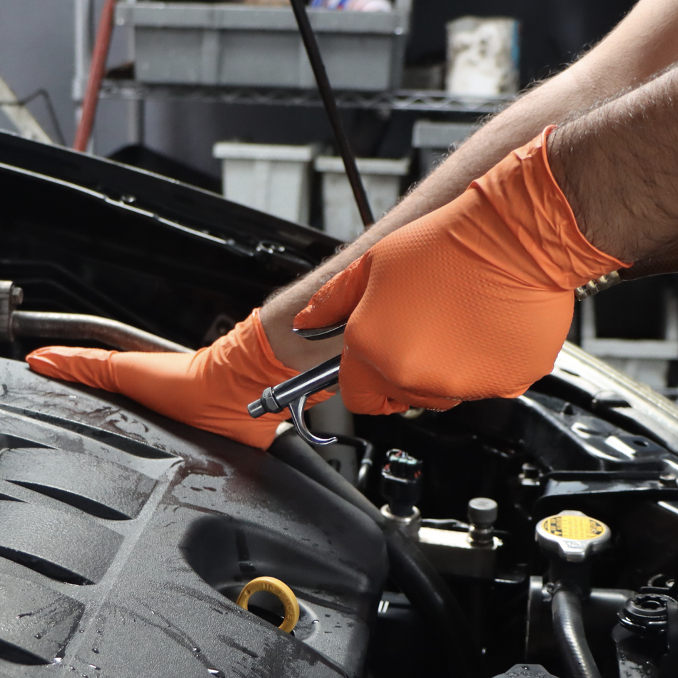 Nitrile Gloves | 8 Mil Heavy Duty & Touch Screen | GG622