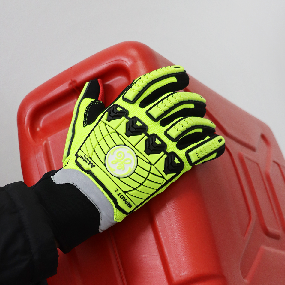Oil & Gas Impact Resistant Gloves | ANSI A4 Cut & Impact Protection | GG422