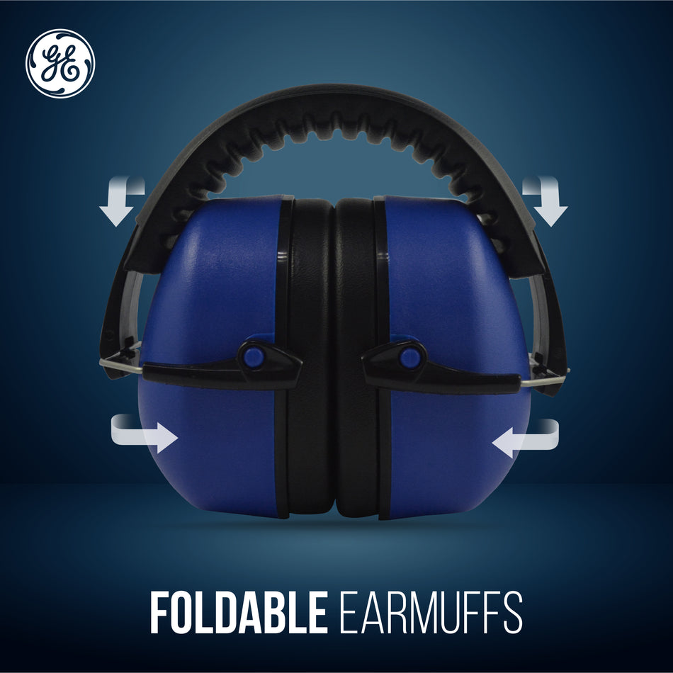 Folding Earmuff | 26 dB NRR Hearing Protection | GM451