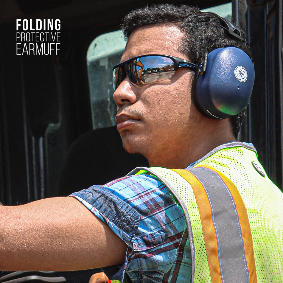 Folding Earmuff | 26 dB NRR Hearing Protection | GM451