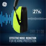 High Visibility Protective Earmuff | 27 dB NRR | GM452HV